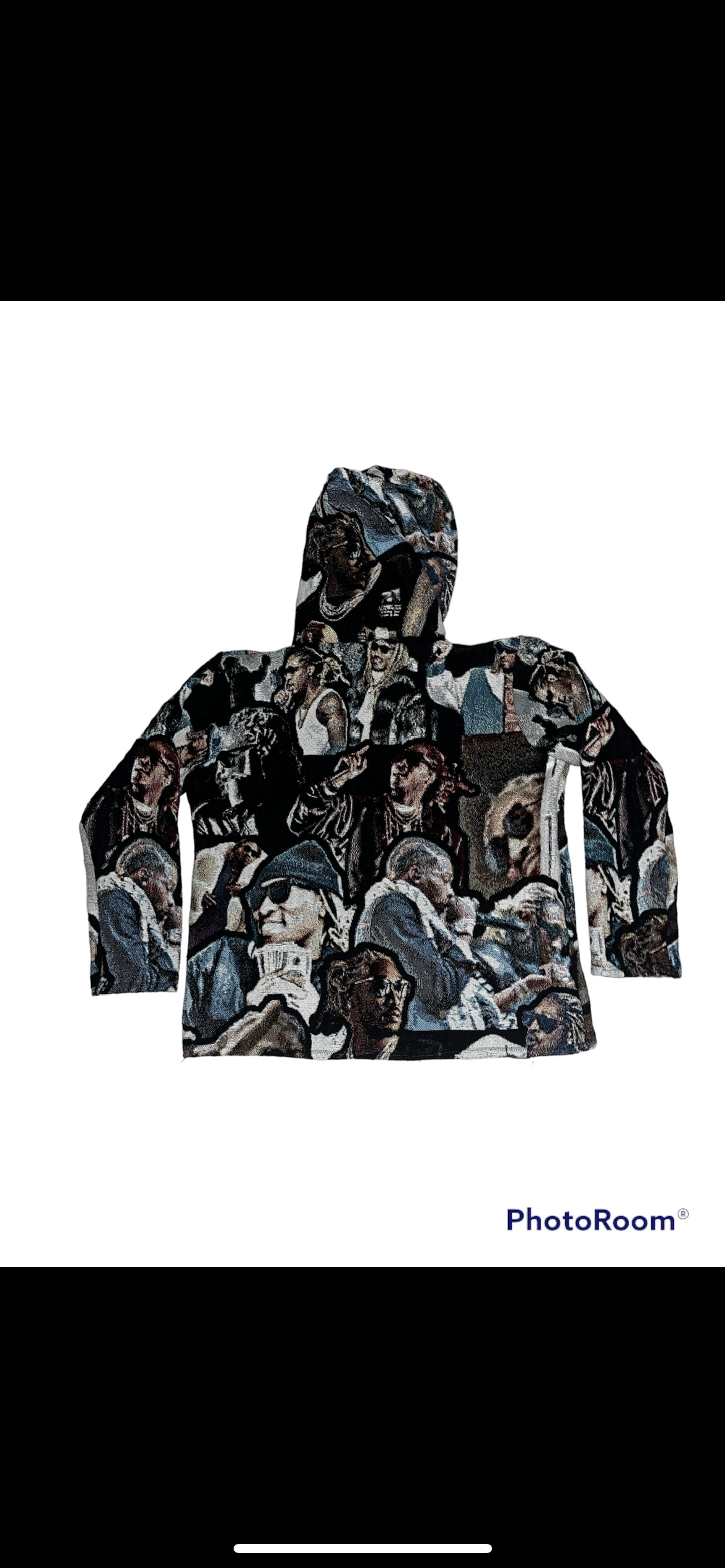 1/1 custom tapestry Hoodie