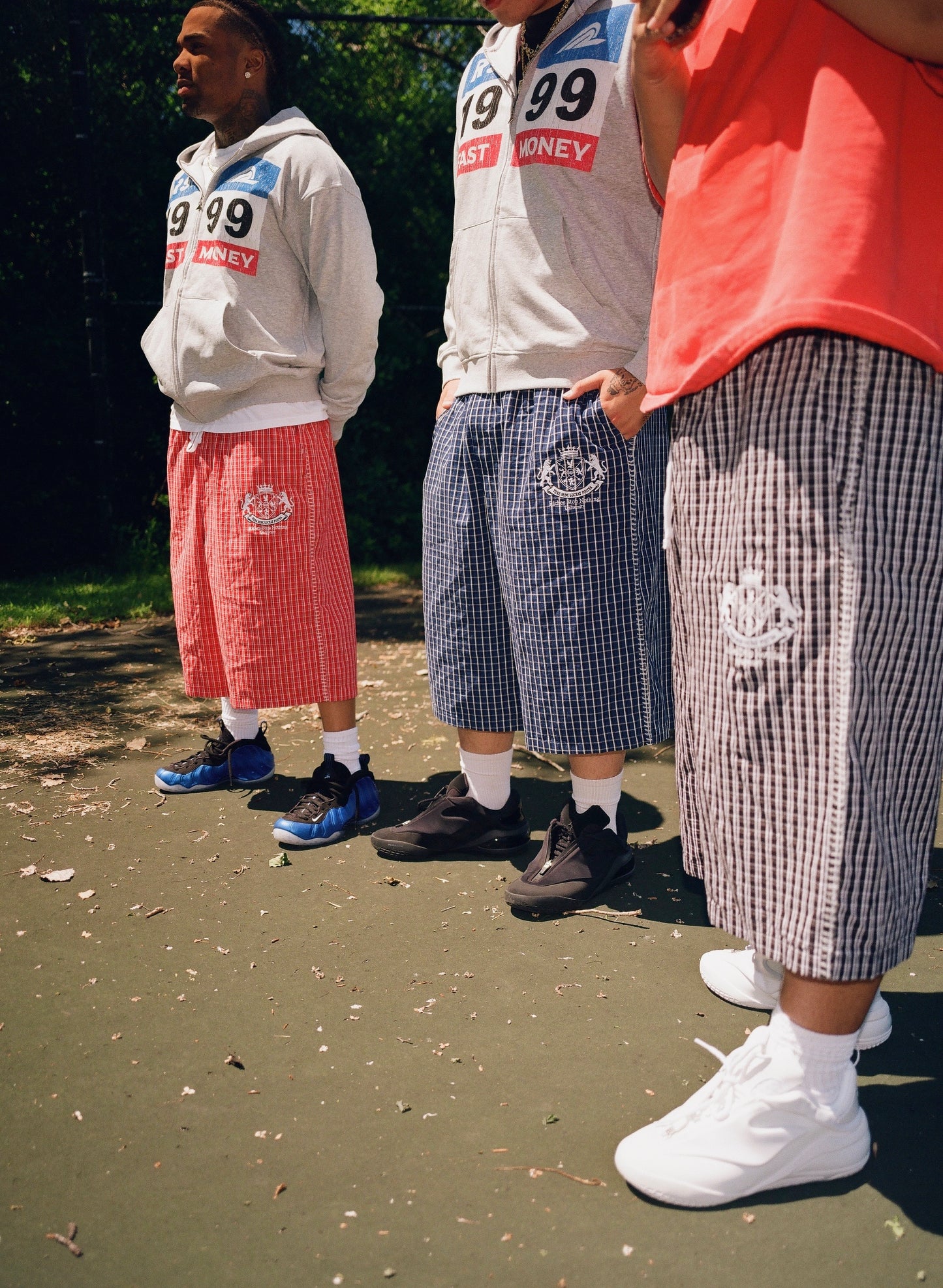 Plaid shorts